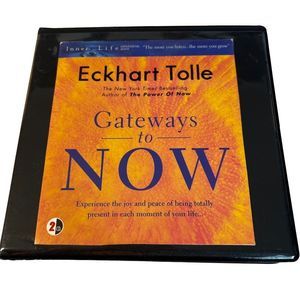 Gateways to Now CD Audiobook by Eckhart Tolled‎ Approx 2 Hrs Ex-Library Item